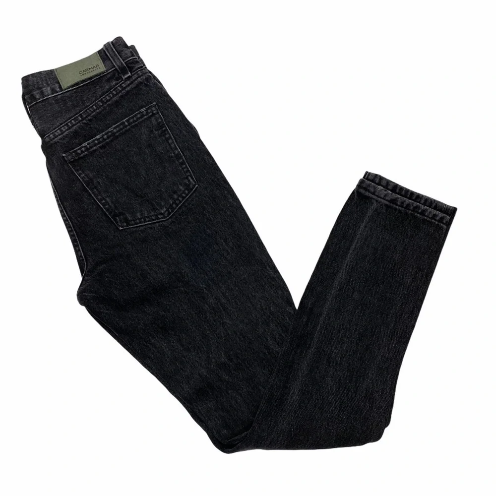 CARMAR Black Destroyed High Rise Jeans